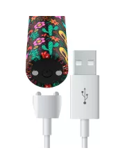 CUSTOM BULLETS - BULLETS PERSONNALISÉS RECHARGEABLE FLORAL 10 INTENSITIES