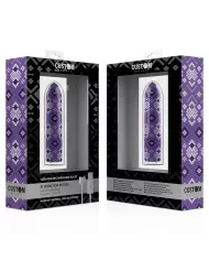 CUSTOM BULLETS - RECHARGEABLE SNAKE PURPLE MAGNETIC BULLET 10V CUSTOM BULLETS - RECHARGEABLE SNAKE PURPLE MAGNETIC BULLET 10V