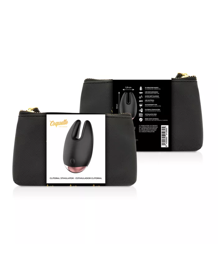 COQUETTE CHIC DESIRE - STIMULATEUR CLITORIAL NOIR / OR