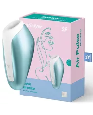 SATISFYER - LOVE BREEZE SUCCIONADOR BLEU GLACE SATISFYER - LOVE BREEZE SUCCIONADOR BLEU GLACE