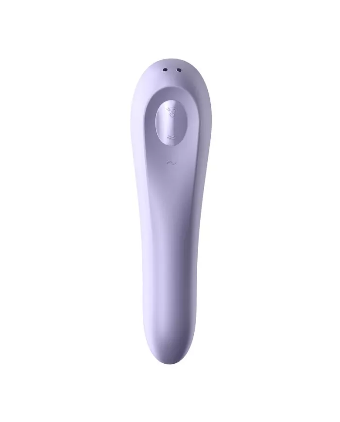 SATISFYER - VIBRATEUR DUAL PLEASURE AIR PULSE MAUVE SATISFYER - VIBRATEUR DUAL PLEASURE AIR PULSE MAUVE