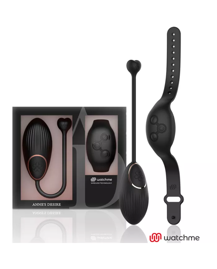 ANNE'S DESIRE - EGG TECHNOLOGIE DE TÉLÉCOMMANDE WATCHME NOIR