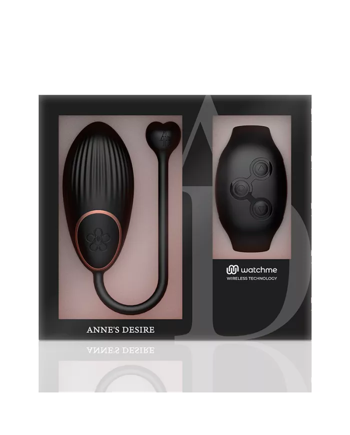 ANNE'S DESIRE - EGG TECHNOLOGIE DE TÉLÉCOMMANDE WATCHME NOIR