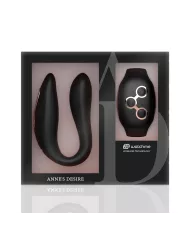ANNE'S DESIRE - DUAL PLEASURE TECNOLOG A WATCHME NOIR/OR