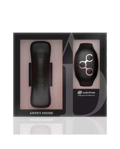 ANNE'S DESIRE - PANTY PLEASURE TECNOLOG A WATCHME NOIR/OR