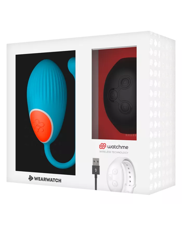 WEARWATCH - TÉLÉCOMMANDE WATCHME TECHNOLOGIE BLEU OEUF / JET