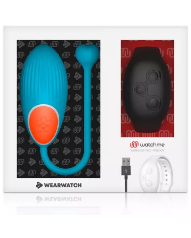 WEARWATCH - TÉLÉCOMMANDE WATCHME TECHNOLOGIE BLEU OEUF / JET