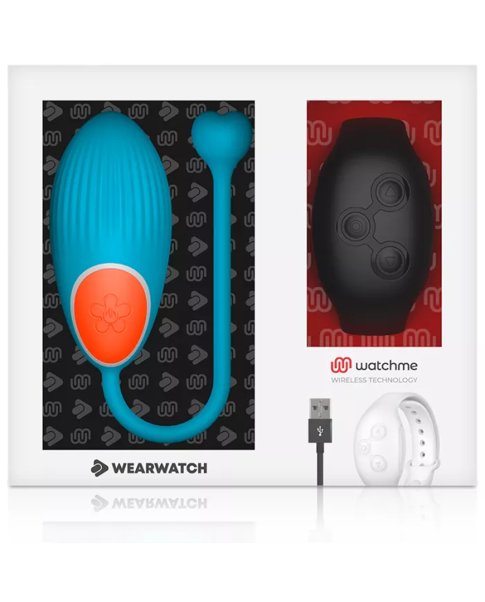 WEARWATCH - TÉLÉCOMMANDE WATCHME TECHNOLOGIE BLEU OEUF / JET