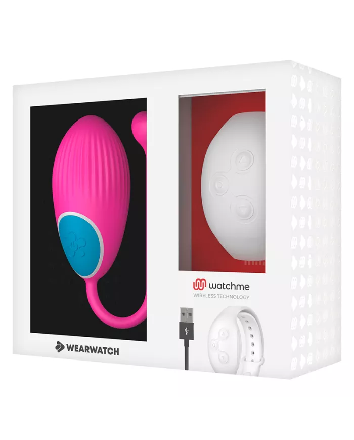 WEARWATCH - TÉLÉCOMMANDE WATCHME TECHNOLOGIE UF FUCHSIA / NIVEO