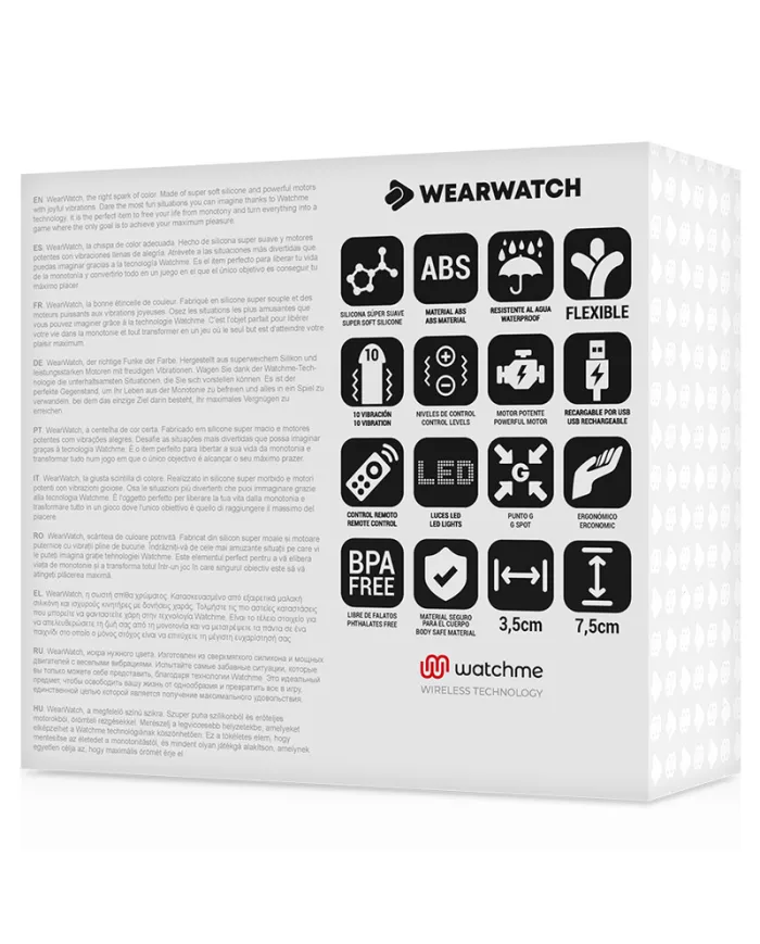 WEARWATCH - TÉLÉCOMMANDE WATCHME TECHNOLOGIE UF FUCHSIA / JET