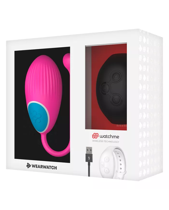 WEARWATCH - TÉLÉCOMMANDE WATCHME TECHNOLOGIE UF FUCHSIA / JET