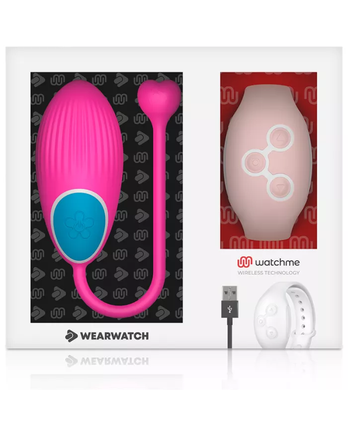 WEARWATCH - TÉLÉCOMMANDE WATCHME TECHNOLOGIE OEUF FUCHSIA / ROSE