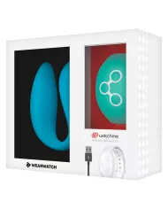 WEARWATCH - VIBRATEUR WATCHME DOUBLE TECHNOLOGIE INDIGO/EAU DE MER