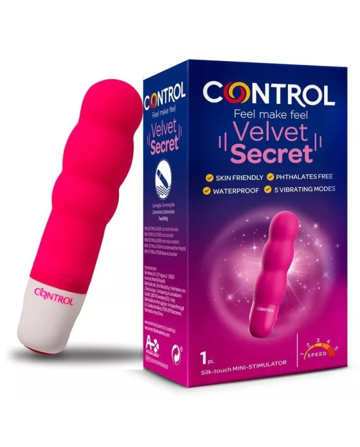CONTROL - MINI STIMULATEUR SECRET VELOURS