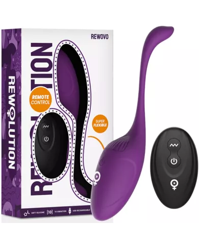 REWOLUTION - REWOVO TÉLÉCOMMANDE VIBRATEUR  OEUFS REWOLUTION - REWOVO TÉLÉCOMMANDE VIBRATEUR  OEUFS