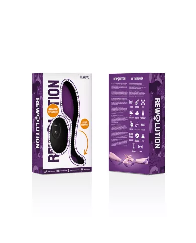 REWOLUTION - REWOVO TÉLÉCOMMANDE VIBRATEUR  OEUFS REWOLUTION - REWOVO TÉLÉCOMMANDE VIBRATEUR  OEUFS