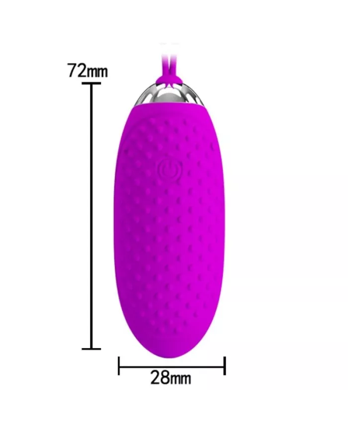 PRETTY LOVE - JOANNA OEUF VIBRANT TÉLÉCOMMANDE 12 MODES