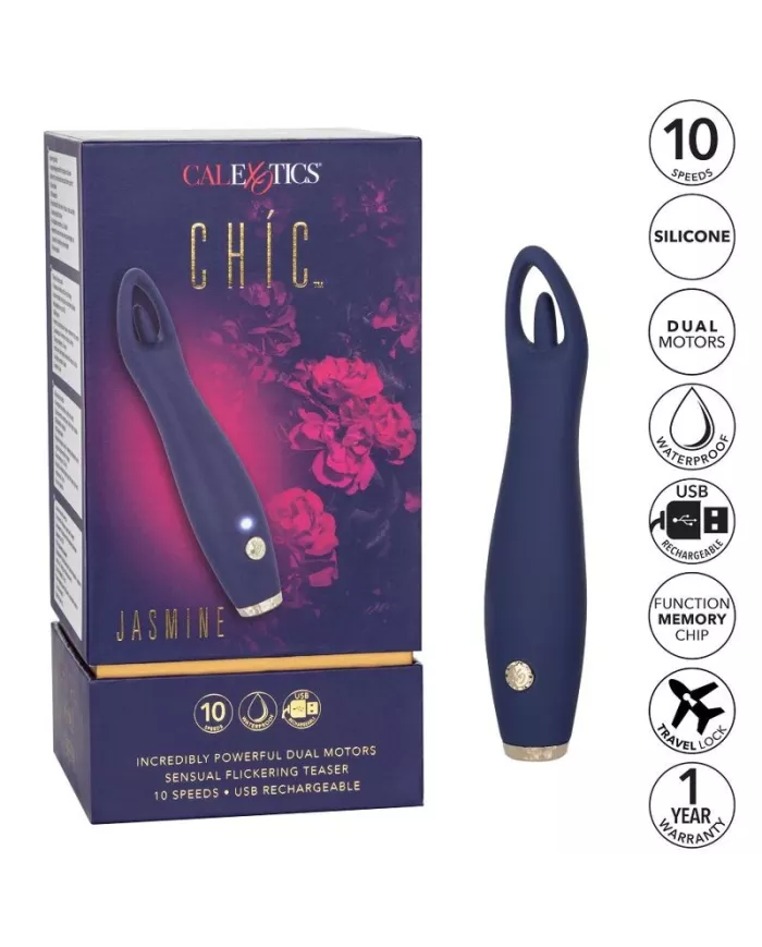 CALEXOTICS - CHIC JASMINE CLIGNOTANT TEASER 10 VITESSES CALEXOTICS - CHIC JASMINE CLIGNOTANT TEASER 10 VITESSES