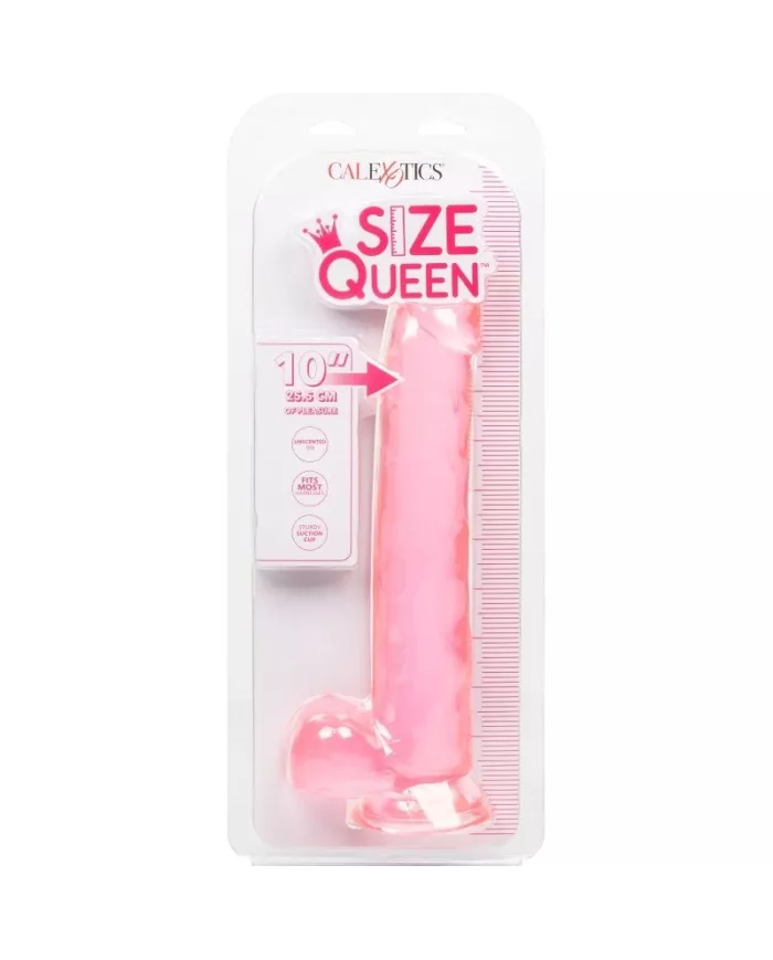 CALEXOTICS - GODE REINE TAILLE ROSE 25.5 CM CALEXOTICS - GODE REINE TAILLE ROSE 25.5 CM