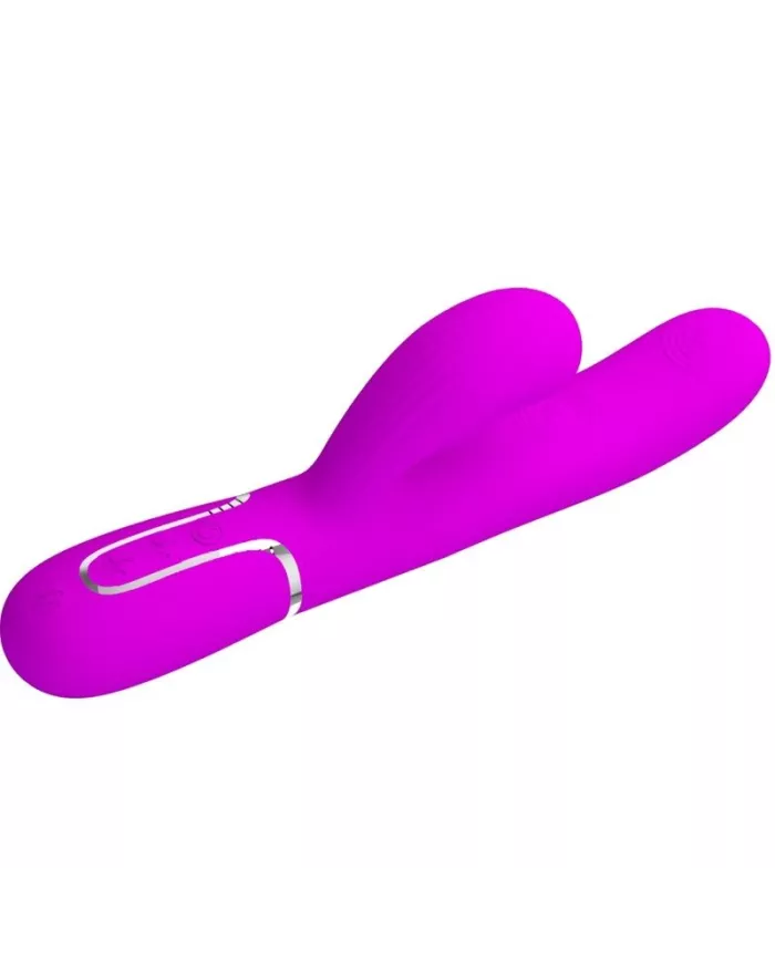PRETTY LOVE - VIBRATEUR POINT G MULTIFONCTION 3 EN 1 PERLITA VIOLET PRETTY LOVE - VIBRATEUR POINT G MULTIFONCTION 3 EN 1 PERLITA VIOLET