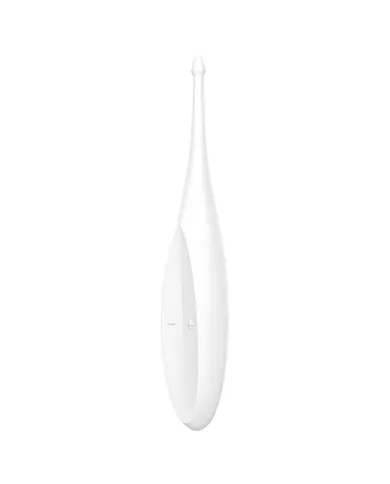 SATISFYER - VIBRATEUR TWIRLING FUN TIP BLANC