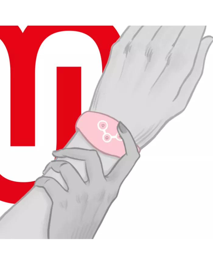 WATCHME - MONTRE À TECHNOLOGIE SANS FIL ROSE TENDRE WATCHME - MONTRE À TECHNOLOGIE SANS FIL ROSE TENDRE