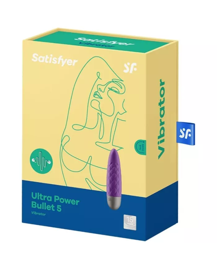 SATISFYER - ULTRA POWER BULLET 5 VIOLETTE SATISFYER - ULTRA POWER BULLET 5 VIOLETTE