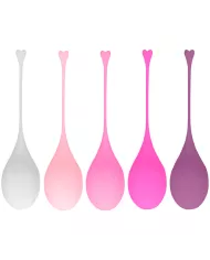 OHMAMA - ENSEMBLE DE 5 BALLES DEXERCICE KEGEL OHMAMA - ENSEMBLE DE 5 BALLES DEXERCICE KEGEL