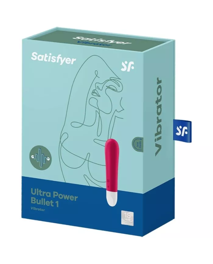 SATISFYER - ULTRA POWER BULLET 1 ROUGE