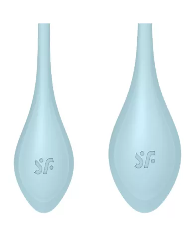SATISFYER - ENSEMBLE ENTRAÃŽNEMENT YONI POWER 2 BLEU SATISFYER - ENSEMBLE ENTRAÃŽNEMENT YONI POWER 2 BLEU