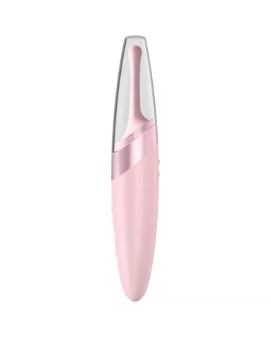 SATISFYER - VIBRATEUR  POINTE DE CLIT TWIRLING DELIGHT ROSE