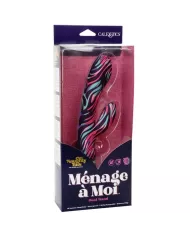 CALEXOTICS - MENAGE A MOI VIBRATEUR DOUBLE BAGUETTE CALEXOTICS - MENAGE A MOI VIBRATEUR DOUBLE BAGUETTE
