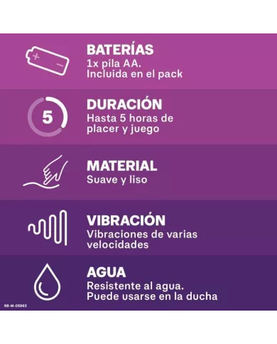 DUREX - VIBRATEUR ORGASMIQUE INTENSE PURE FANTASY