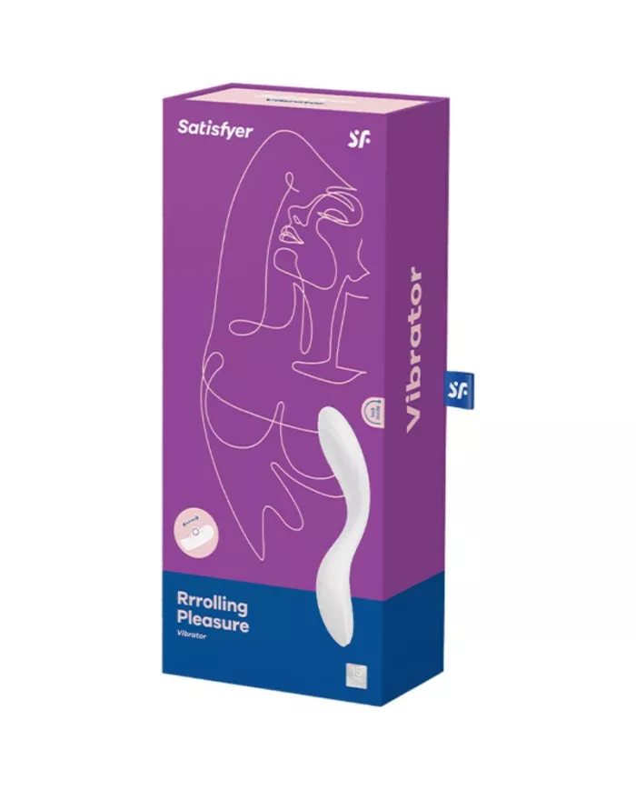 SATISFYER - VIBRATEUR SPOT G RRROLLING PLEASURE BLANC SATISFYER - VIBRATEUR SPOT G RRROLLING PLEASURE BLANC