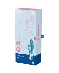 SATISFYER - VIBRATEUR POINT G EMBRACE ME TURQUOISE