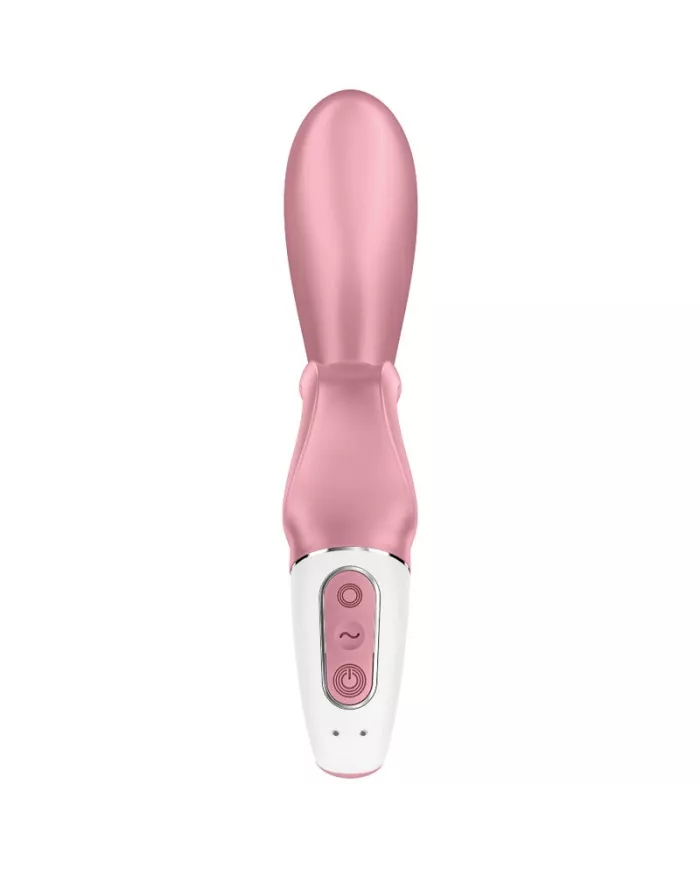 SATISFYER - APPLICATION VIBRATEUR HUG ME RABBIT ROSE SATISFYER - APPLICATION VIBRATEUR HUG ME RABBIT ROSE