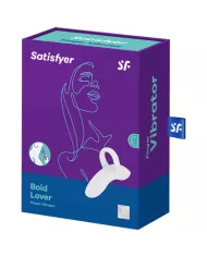 SATISFYER - VIBRATEUR  DOIGTS BOLD LOVER BLANC SATISFYER - VIBRATEUR  DOIGTS BOLD LOVER BLANC