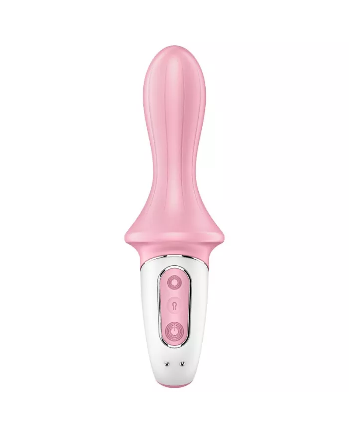SATISFYER - AIR PUMP BOOTY 5+ VIBRATEUR ANAL GONFLABLE ROSE