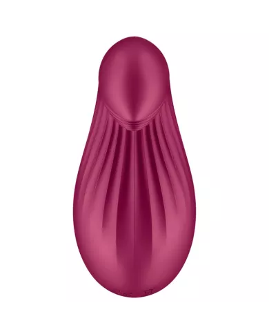 SATISFYER - VIBRATEUR  POSER DIPPING DELIGHT ROUGE