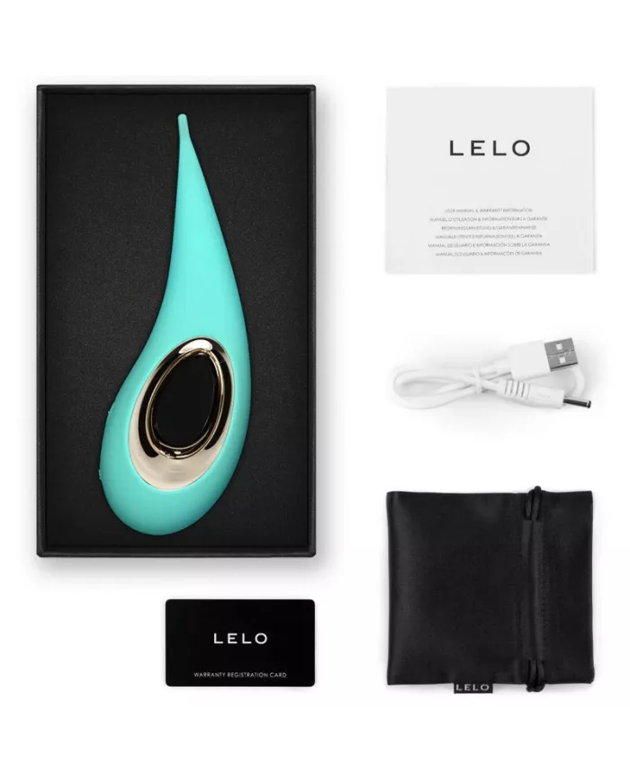 LELO - STIMULATEUR DE CLITORIS DOT - AQUA LELO - STIMULATEUR DE CLITORIS DOT - AQUA
