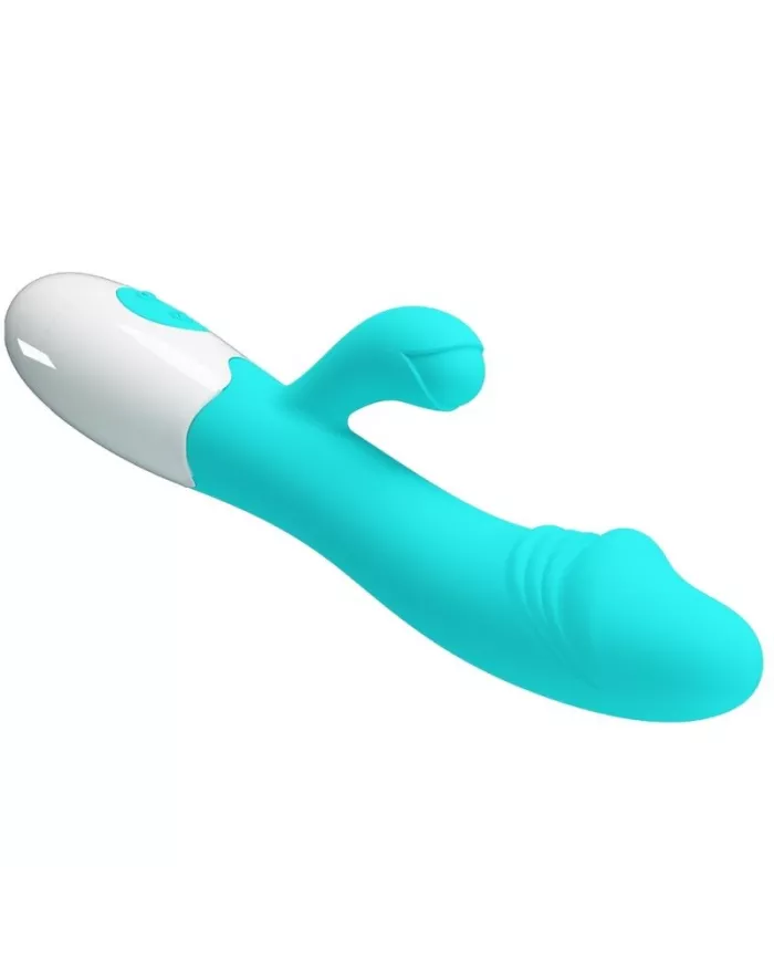 PRETTY LOVE - VIBRATEUR SNAPPY G-SPOT VERT AQUA