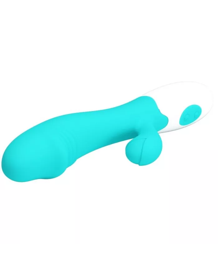 PRETTY LOVE - VIBRATEUR SNAPPY G-SPOT VERT AQUA