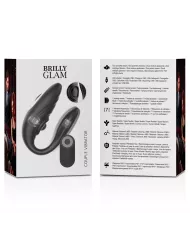 BRILLY GLAM- COUPLE TÉLÉCOMMANDE À IMPULSIONS ET VIBRANTES BRILLY GLAM- COUPLE TÉLÉCOMMANDE À IMPULSIONS ET VIBRANTES