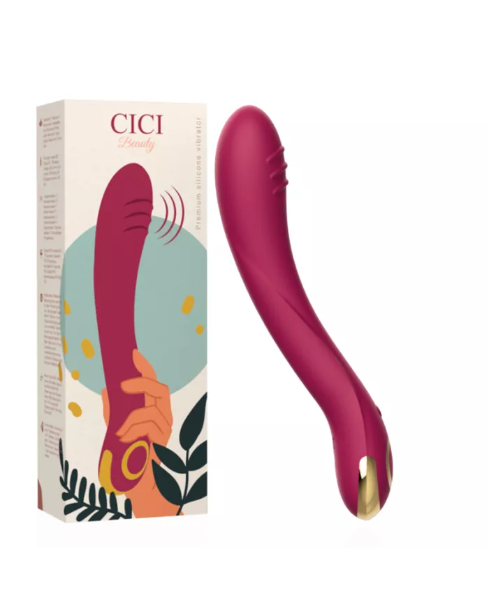 CICI BEAUTY - VIBRATEUR POINT G EN SILICONE PREMIUM