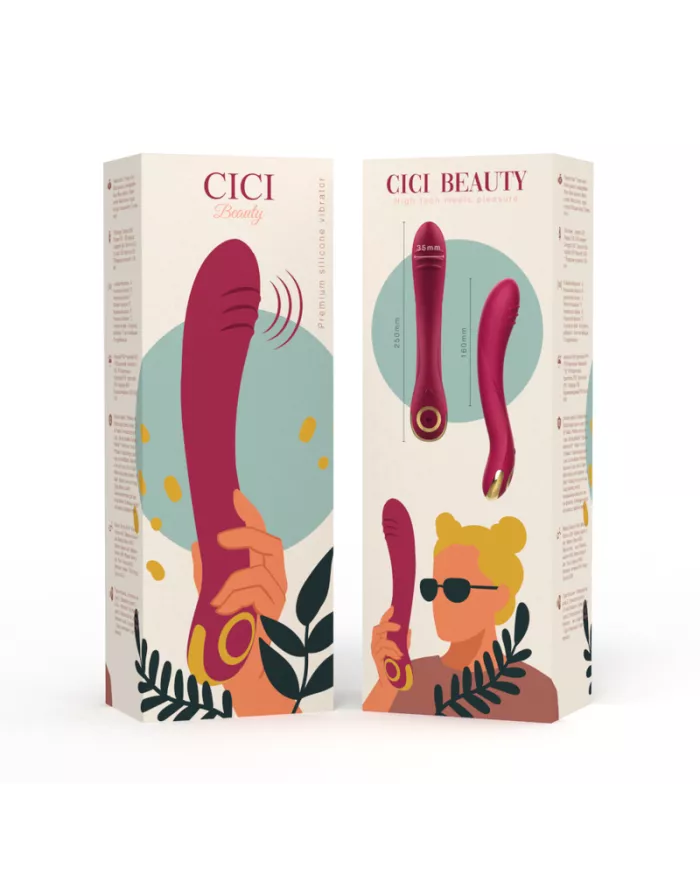 CICI BEAUTY - VIBRATEUR POINT G EN SILICONE PREMIUM