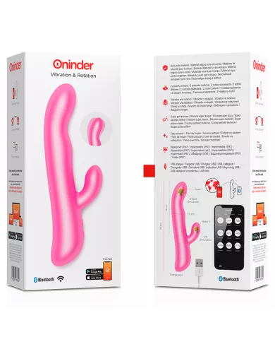 ONINDER - OSLO VIBRATION ET ROTATION ROSE - APPLICATION GRATUITE