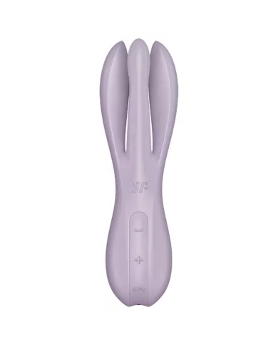 SATISFYER - VIBRATEUR THREESOME 2 VIOLET