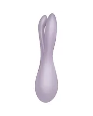 SATISFYER - VIBRATEUR THREESOME 2 VIOLET SATISFYER - VIBRATEUR THREESOME 2 VIOLET