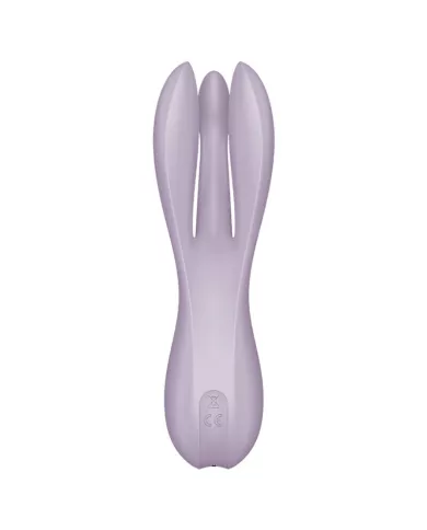 SATISFYER - VIBRATEUR THREESOME 2 VIOLET