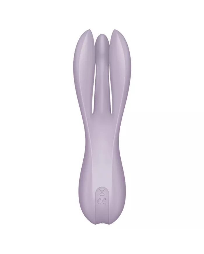 SATISFYER - VIBRATEUR THREESOME 2 VIOLET SATISFYER - VIBRATEUR THREESOME 2 VIOLET